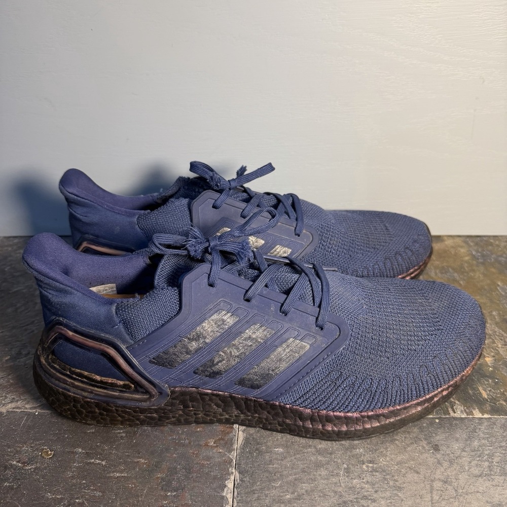 adidas UltraBoost 20 x ISS US National Lab Low Tech Indigo Mens 13 Shoes FV8450 - Picture 3 of 9